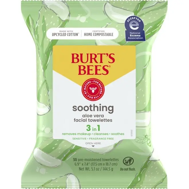 Burt’s Bees Facial Cleansing Towelettes