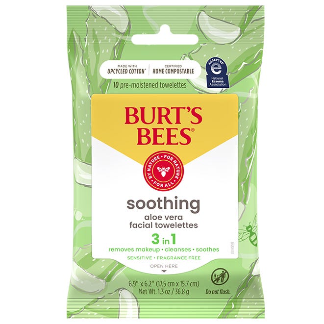 Burt’s Bees Sensitive Facial Towelettes