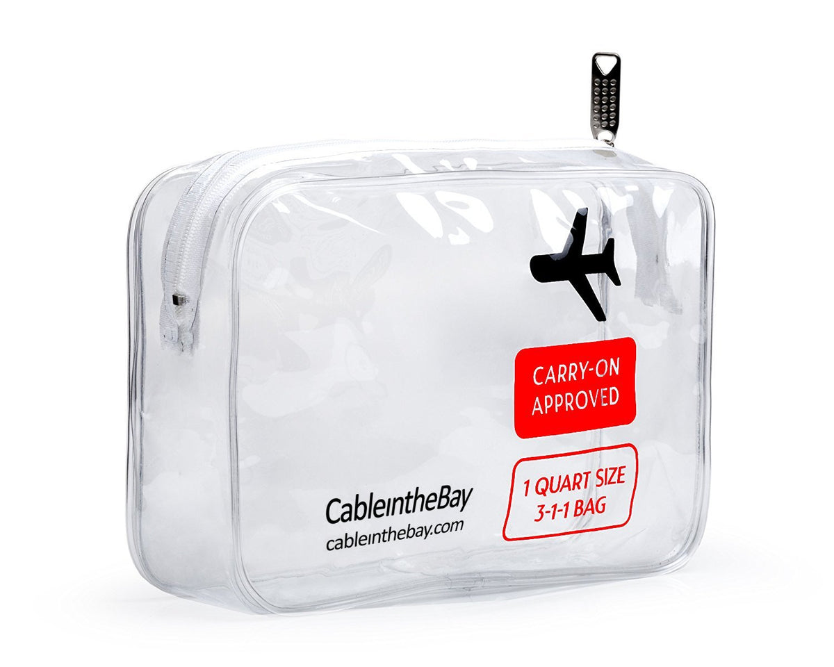 CableintheBay Airport-Compliant Cosmetics And Toiletry Bag
