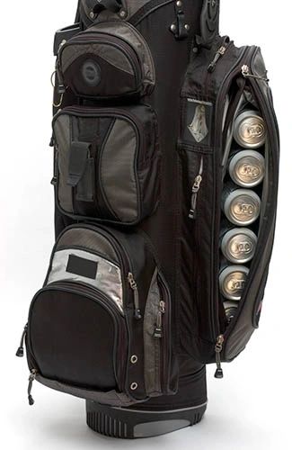 Caddy Swag Golf Bag Cooler Beer Sleeve 6 Can - Fun Golfing Gifts for Men & Women - Camping, Hiking, Traveling, Food, General Use - Great for Golfers, Party Gift, Golf Push Cart Accessories & More 1 Pack
