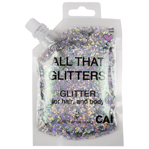 CAI BEAUTY NYC Silver Glitter