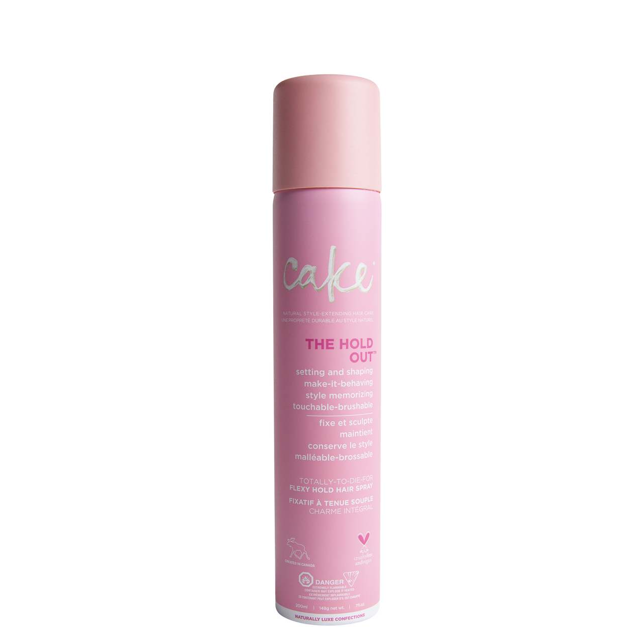 Cake Beauty Hold Out Flexible Vegan Hairspray with Vitamin E