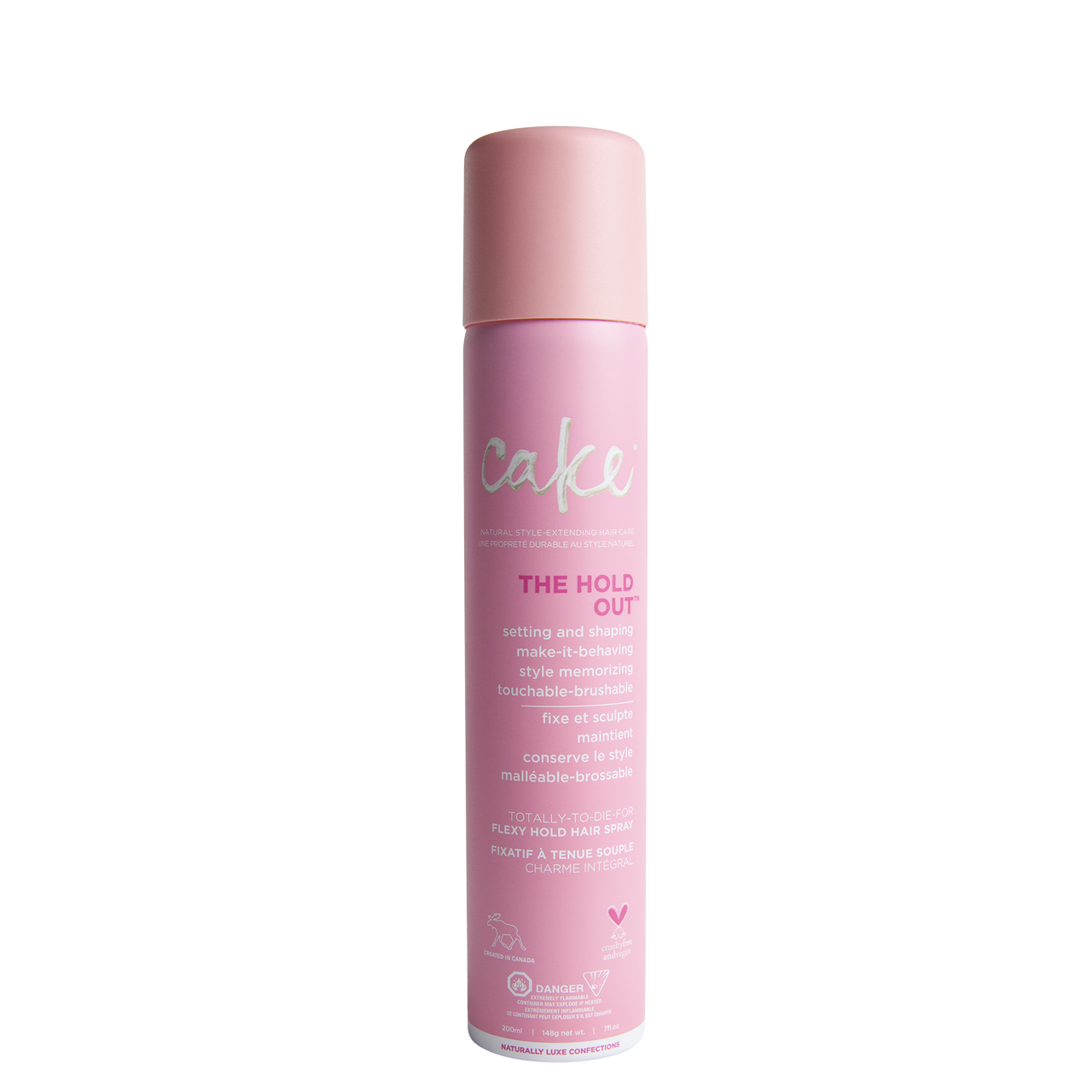 Cake Beauty Hold Out Flexible Vegan Hairspray with Vitamin E