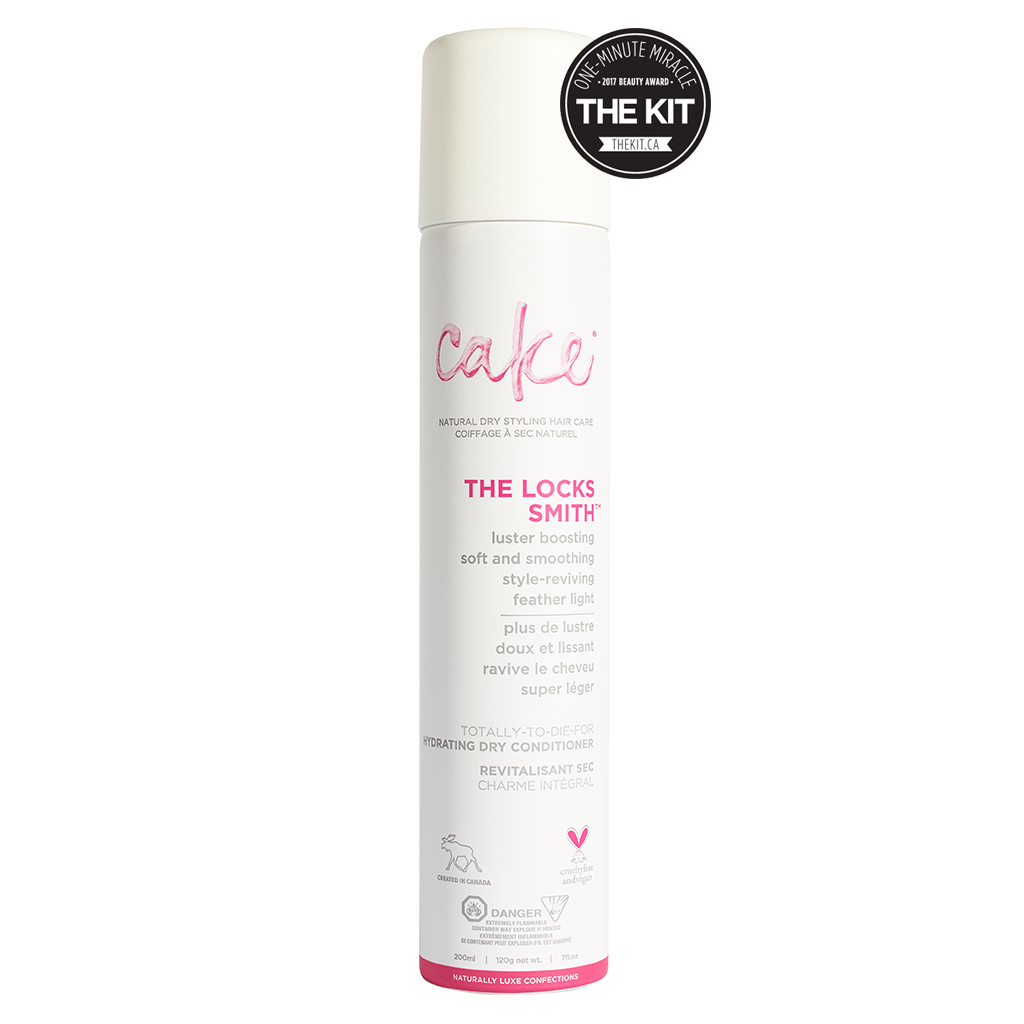 CAKE Beauty The Locks Smith Dry Styling, Hydrating Dry Conditioner Spray,White, 4.7 Ounce (Pack of 1)