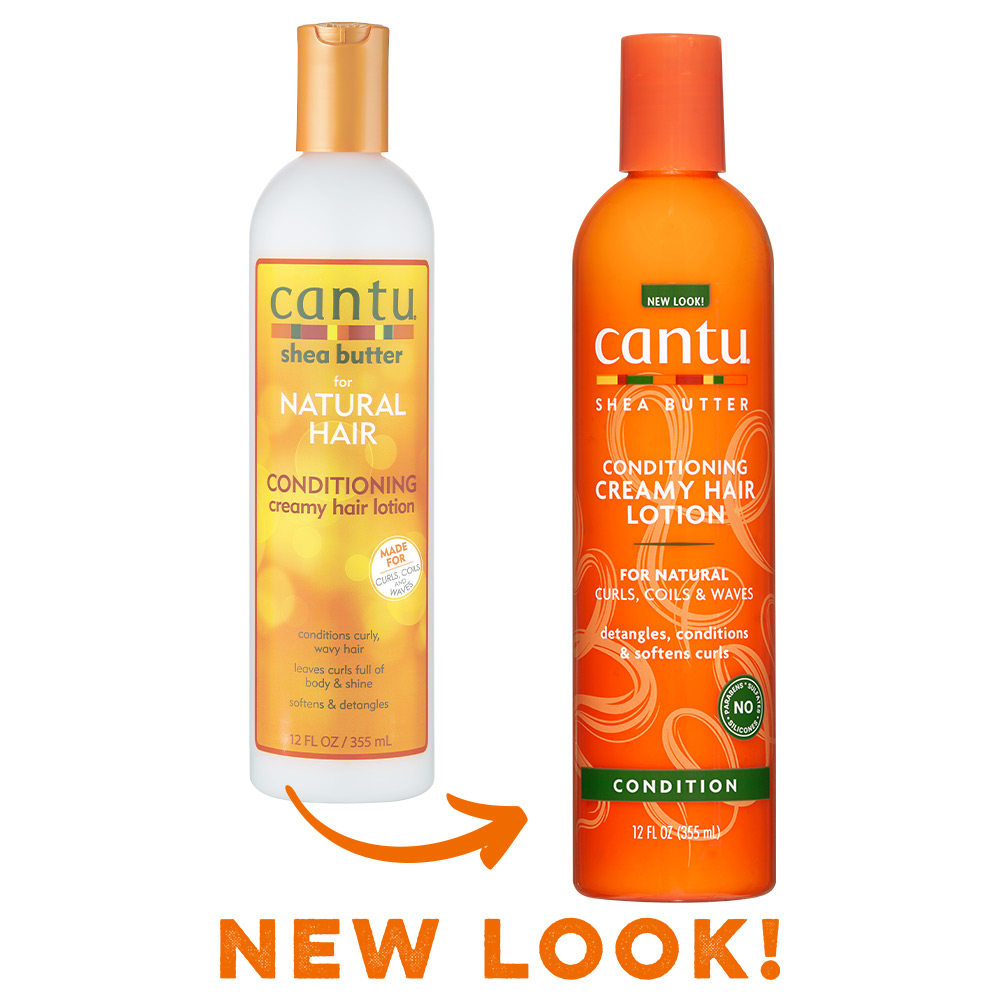 Cantu Conditioning Creamy Hair Lotion met Shea Butter voor natuurlijk haar