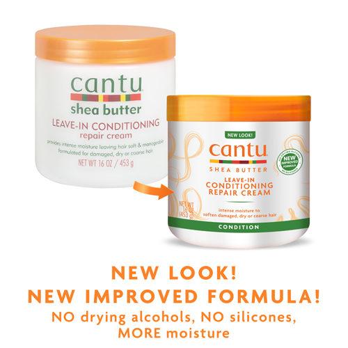 Cantu Leave-In Conditioning Repair Cream met Shea Butter