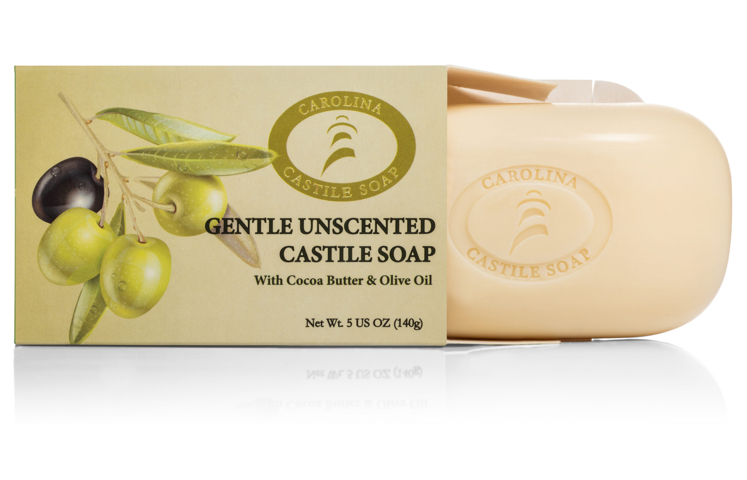 Carolina Castile Soap Gentle Unscented Castile Soap
