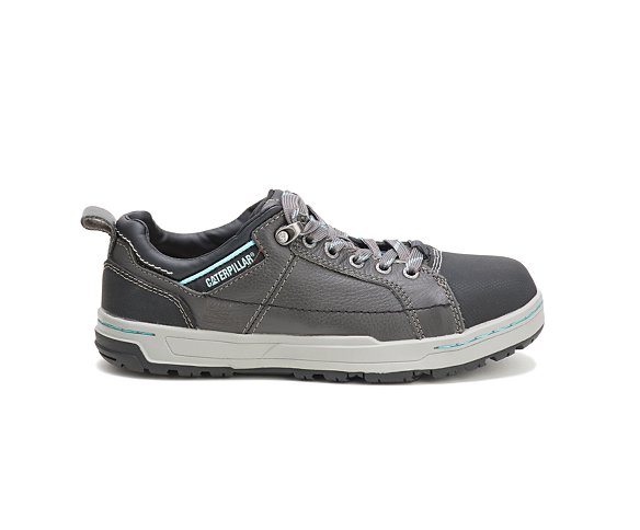 Caterpillar Women’s Brode Steel Toe Work Shoe – Dark Grey