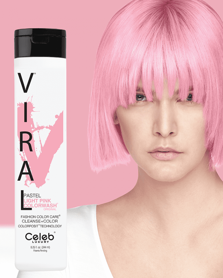 Celeb Luxury Viral Colorwash – Pastel Light Pink