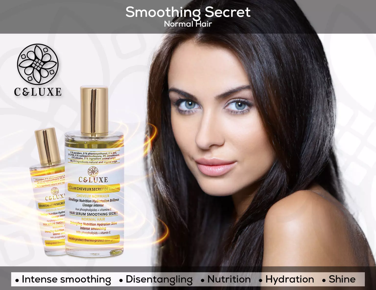 Celuxe Hair Serum Smoothing Secret