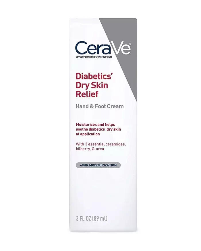 CeraVe Diabetics’ Dry Skin Relief Hand & Foot Cream