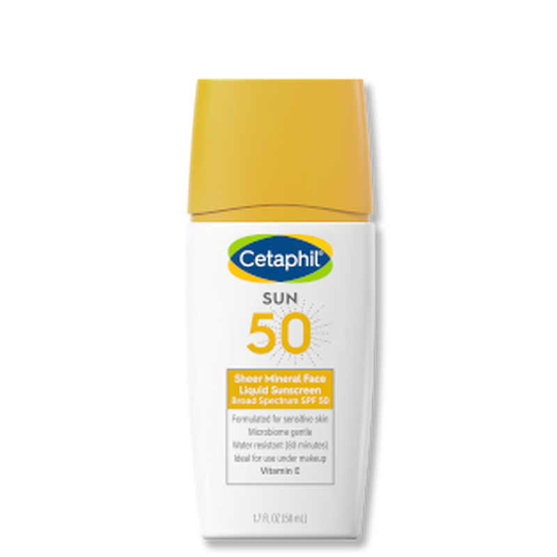 Cetaphil Sheer Mineral Sunscreen Broad-Spectrum SPF 50