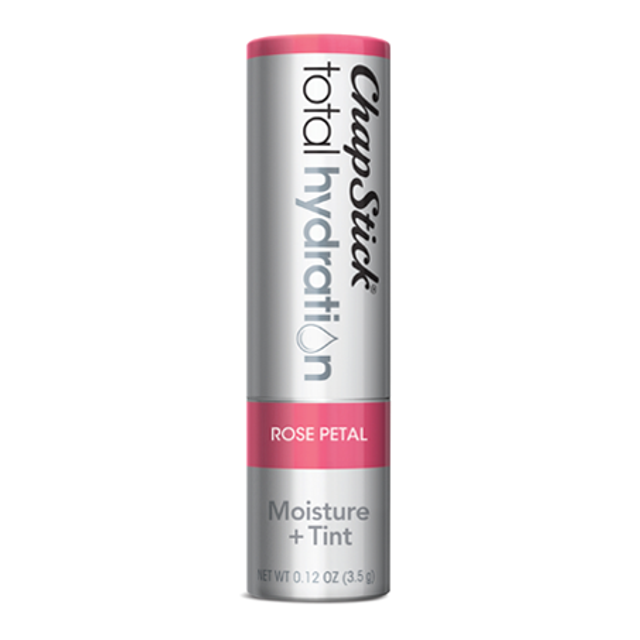 ChapStick Total Hydration Moisture + Tint Rose Petal Lip Balm
