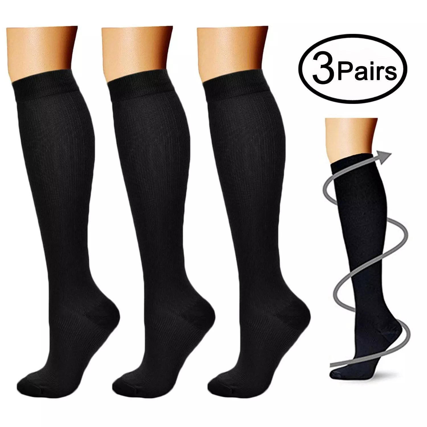 CHARMKING Compression Socks