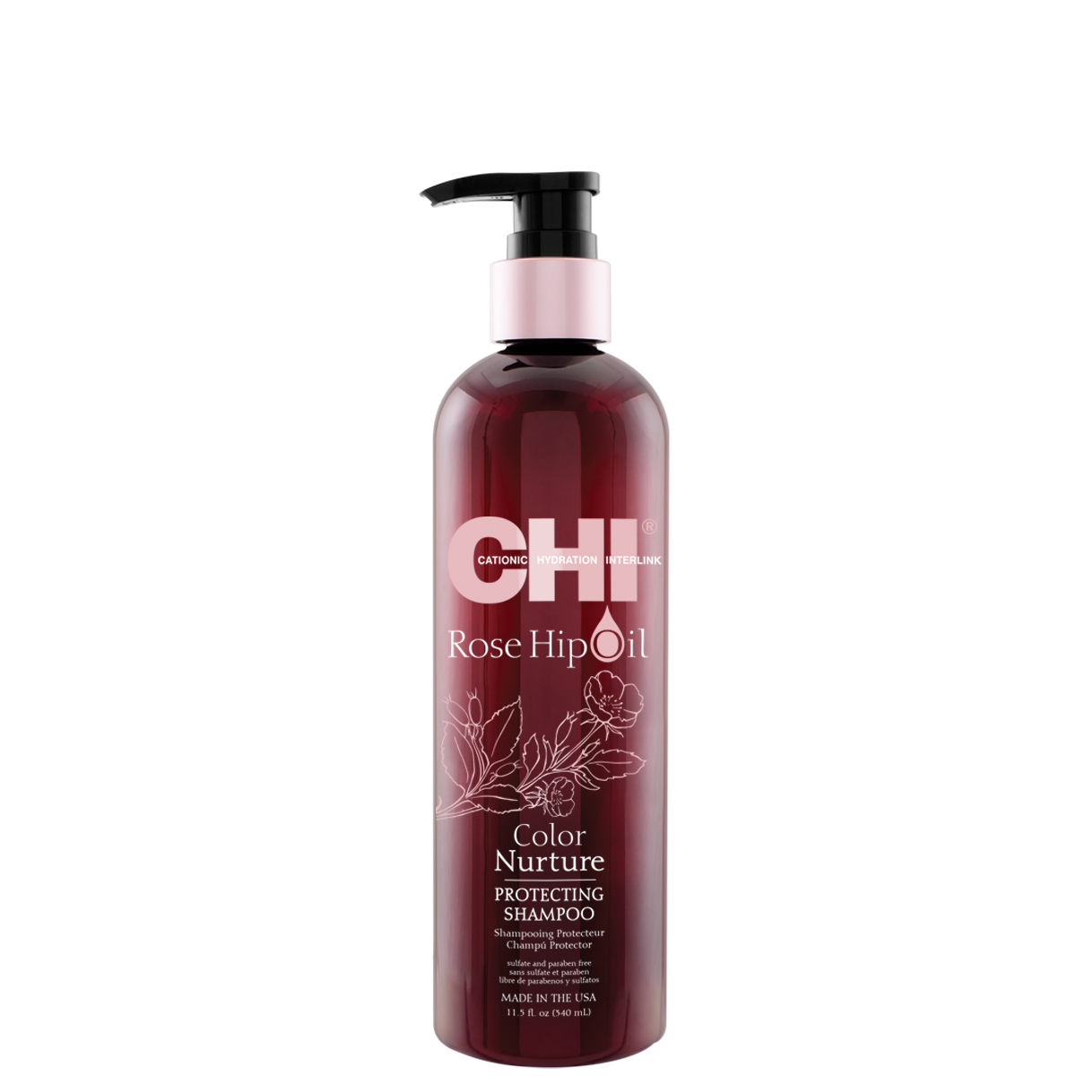 CHI Rosehip Oil Color Nurture Protecting Shampoo