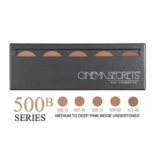 Cinema Secrets Pro Cosmetics Ultimate Foundation 5-In-1 Pro Palette – 500B Series