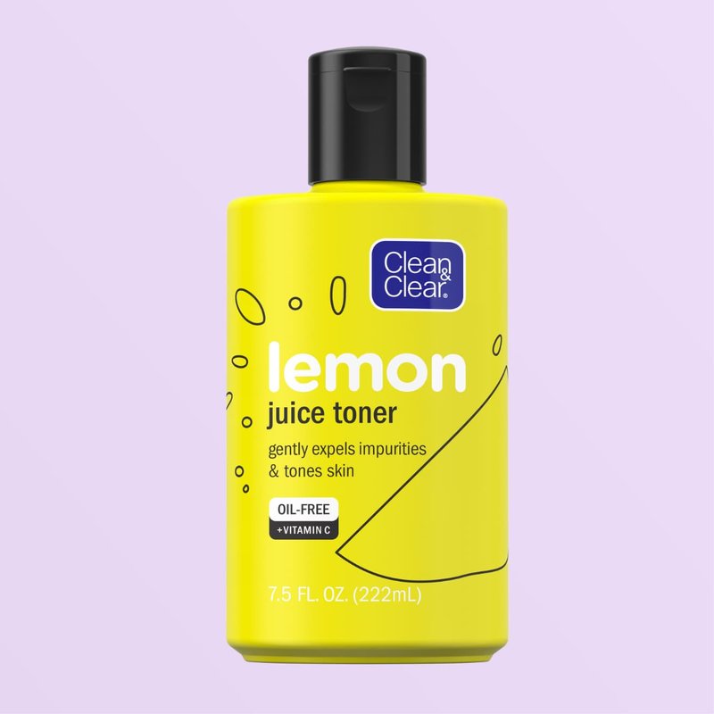 Clean & Clear Brightening Lemon Juice Facial Toner