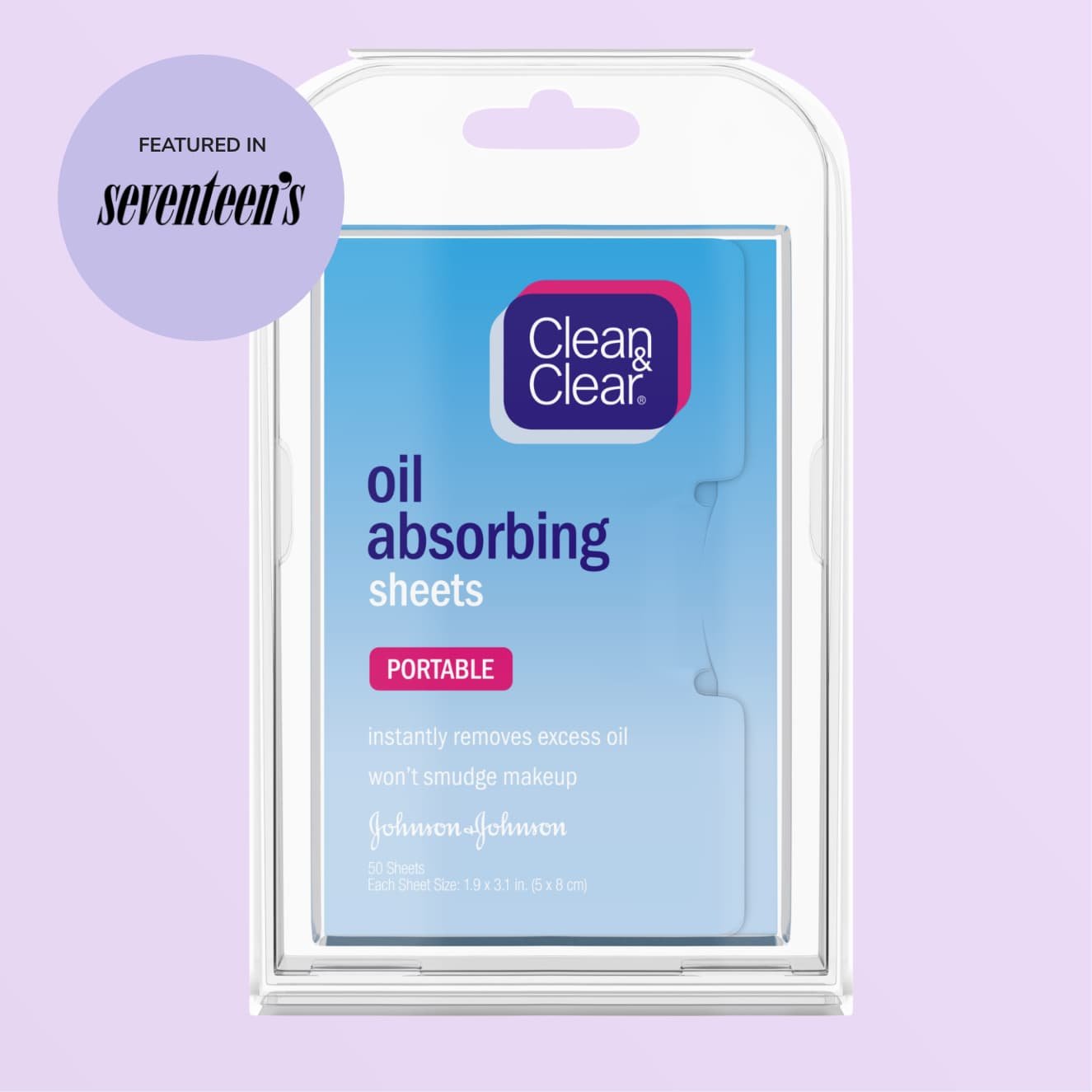 Clean & Clear Oil Absorbing Facial Sheets