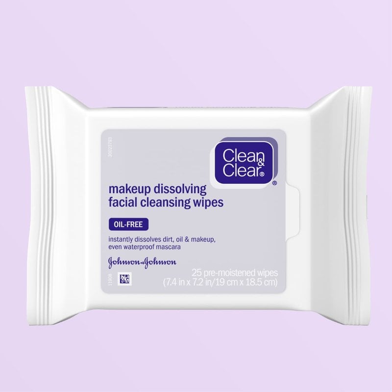 Clean & Clear Oil-Free Makeup Dissolving Facial Cleansing Wipes