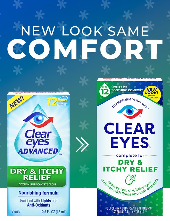 Clear Eyes Advanced Dry & Itchy Relief
