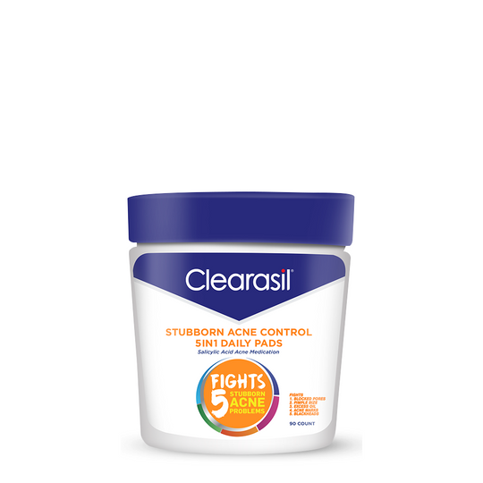 Clearasil Ultra 5 in 1 Acne Face Wash Pads