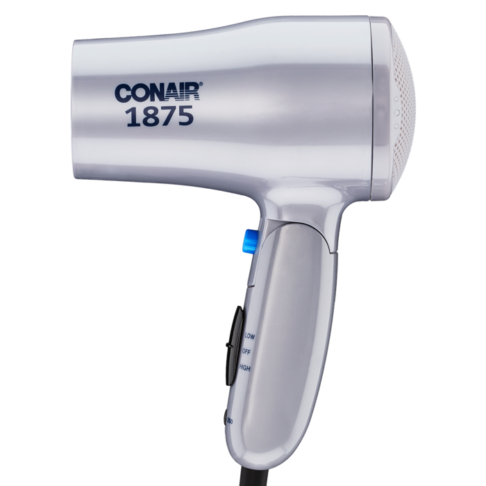 Conair 1875 Watt Compact Dual Voltage Travel Hair Dryer