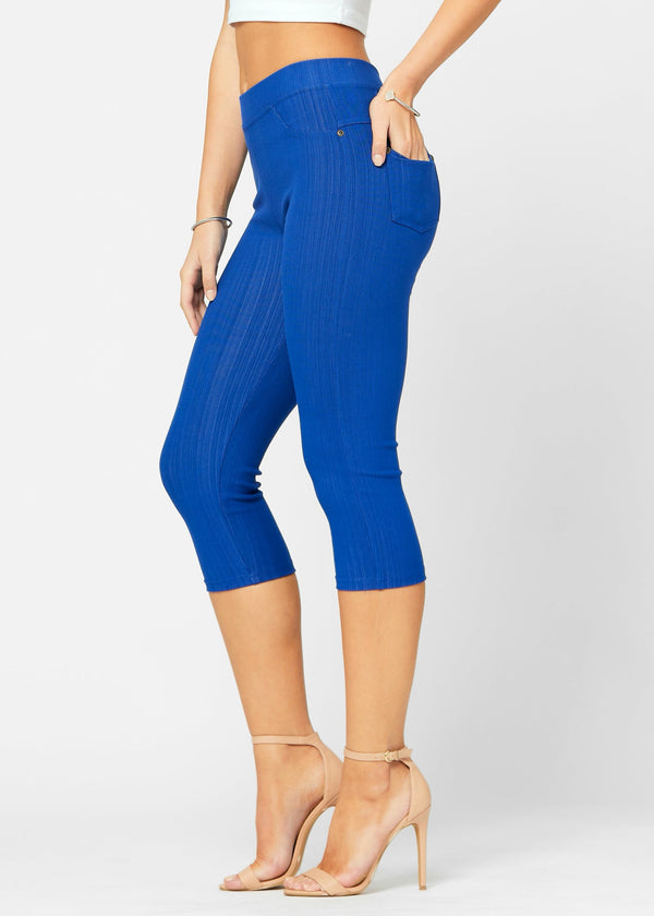 Conceited High Waist Jeggings Capri