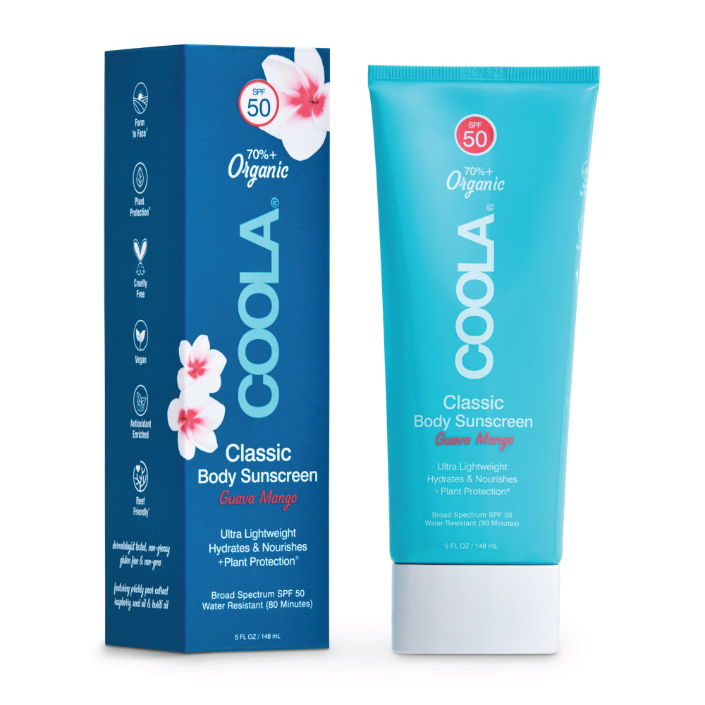 COOLA Organic Sunscreen SPF 50 Sunblock Body Lotion