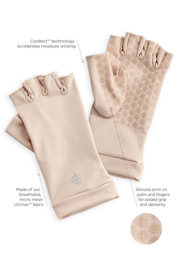 Coolibar Ouray UV Fingerless Sun Gloves
