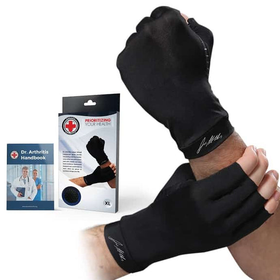 Copper Arthritis Compression Gloves for Women and Men