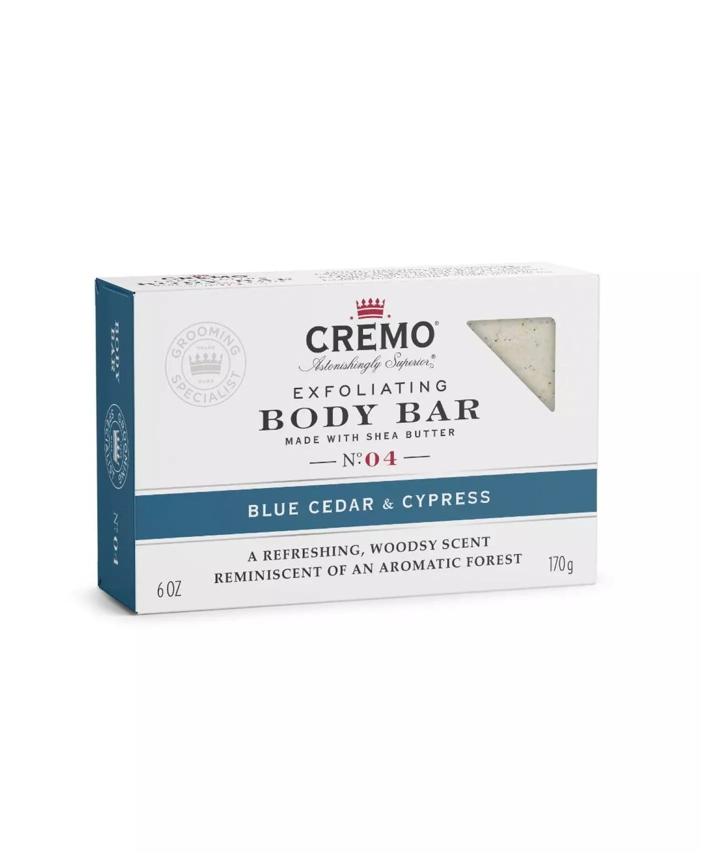 Cremo Exfoliating Body Bar