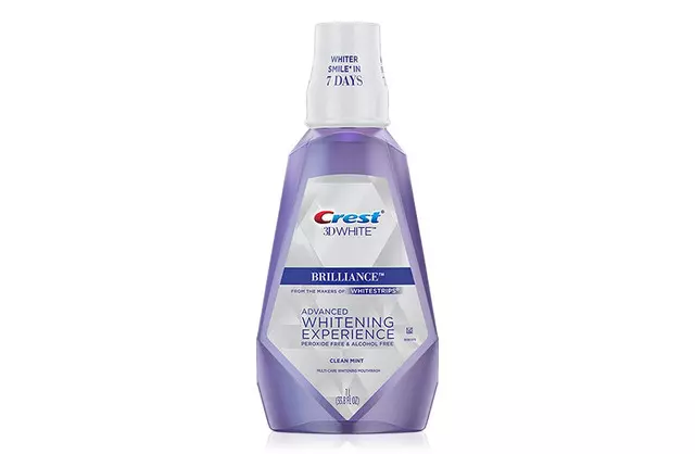 Crest 3D White Brilliance Whitening Mouthwash