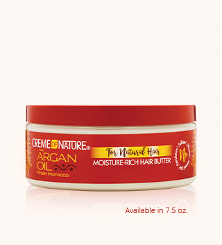 Crème of Nature with Argan Moisture-Rich Hair Butter