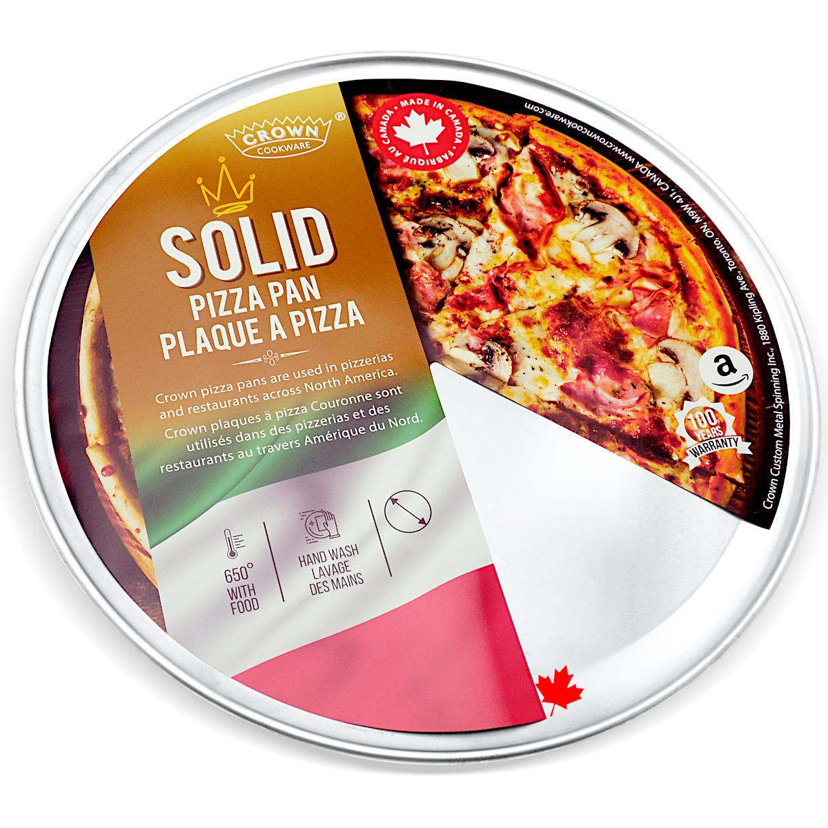 CROWN Cookware Solid Pizza Pan