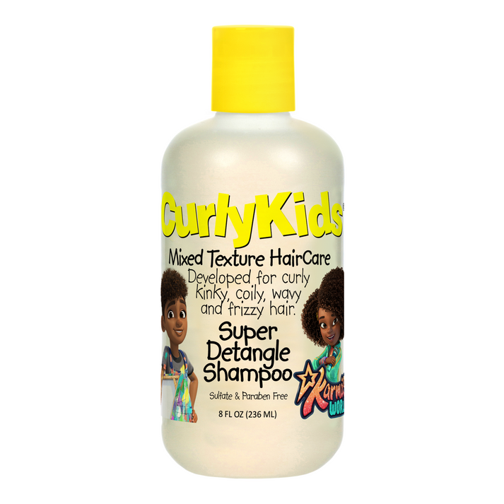 CurlyKids Super Detangle Shampoo & Conditioner Set