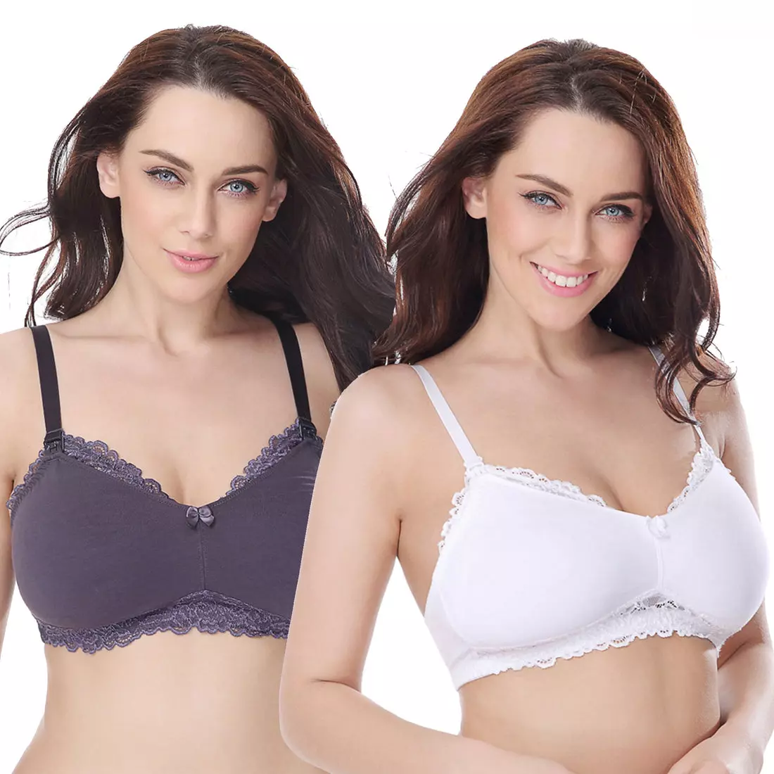 Curve Muse Plus Size Nursing Bra