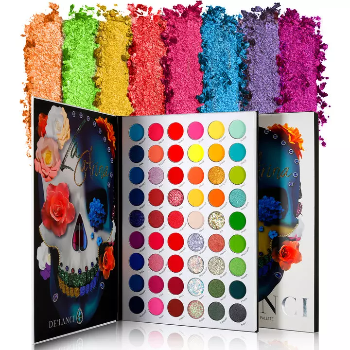 DE’LANCI La Catrina Neon Eyeshadow Palette