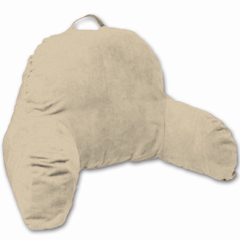 Deluxe Comfort Microsuede Bedrest Pillow