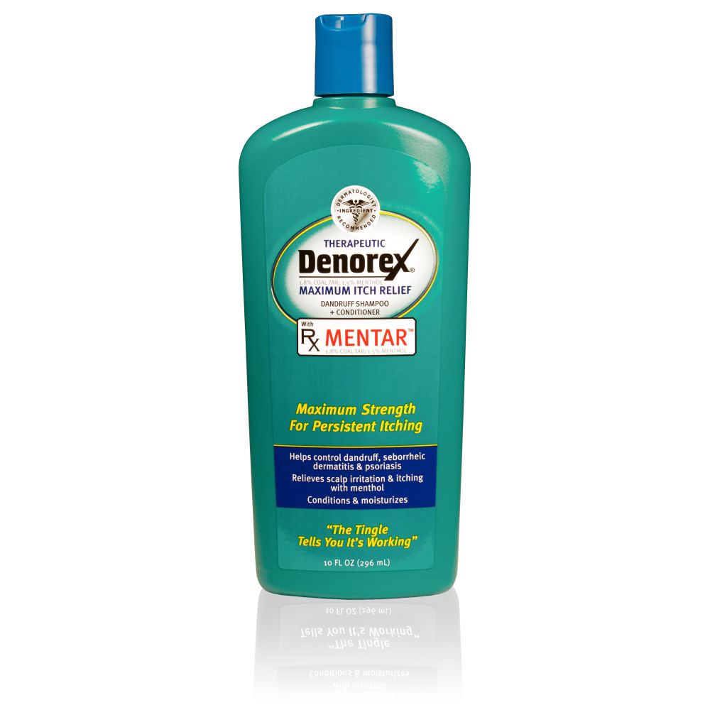 Denorex Therapeutic Maximum Itch Relief Dandruff Shampoo & Conditioner, 10 Fluid Ounce