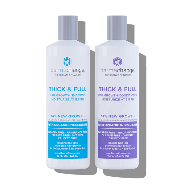 Derma Change Thick & Full Hair Growth Shampoo And Conditioner