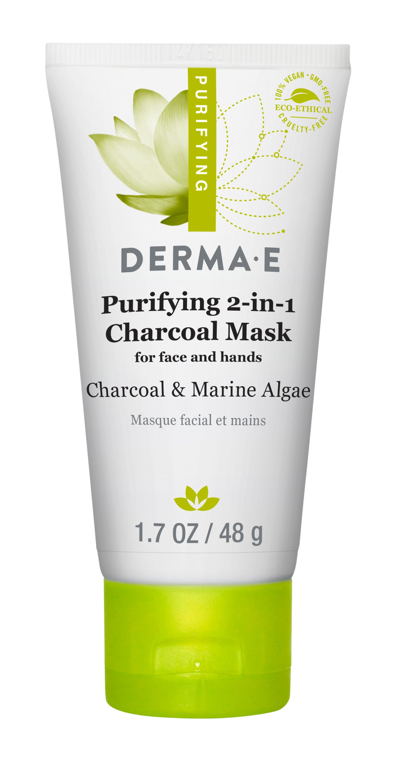 DERMA E Purifying 2-in-1 Charcoal Face Mask