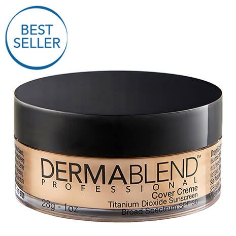 Dermablend Cover Creme Full Coverage Cream Foundation with SPF 30, Hydrating Concealer Makeup with Velvetey Finish 65W Golden Bronze: For tan skin with warm undertones and a hint of bronze