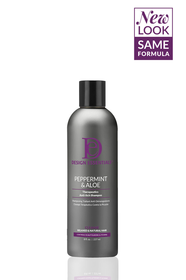 Design Essentials Peppermint & Aloe Therapeutics Anti-Itch Shampoo