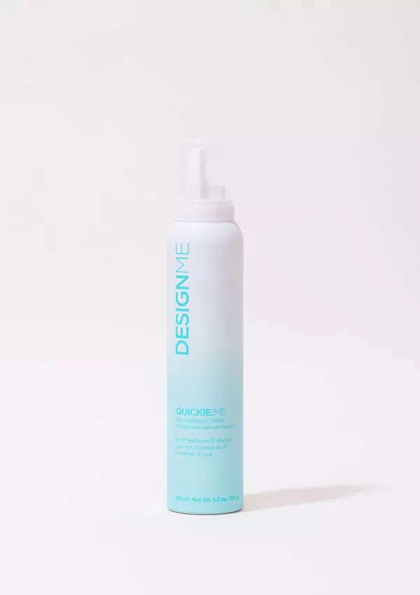 Design.Me Quickie.Me Dry Shampoo Foam | All Hair Types Dry Shampoo | Waterless Dry Shampoo, 5.3oz