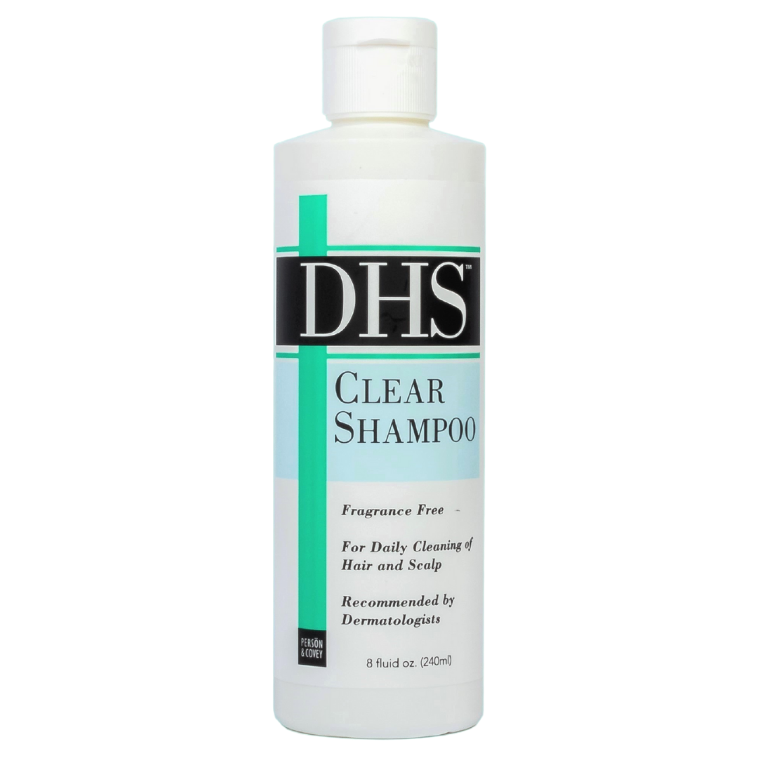 DHS Clear Shampoo For Daily Cleasing Of Hair And Shampoo, 8 Fl Oz