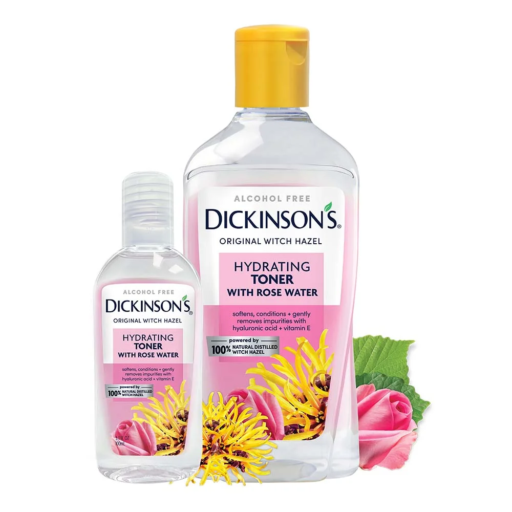 Dickinson's Enhanced Witch Hazel Hydrating Toner with Rosewater