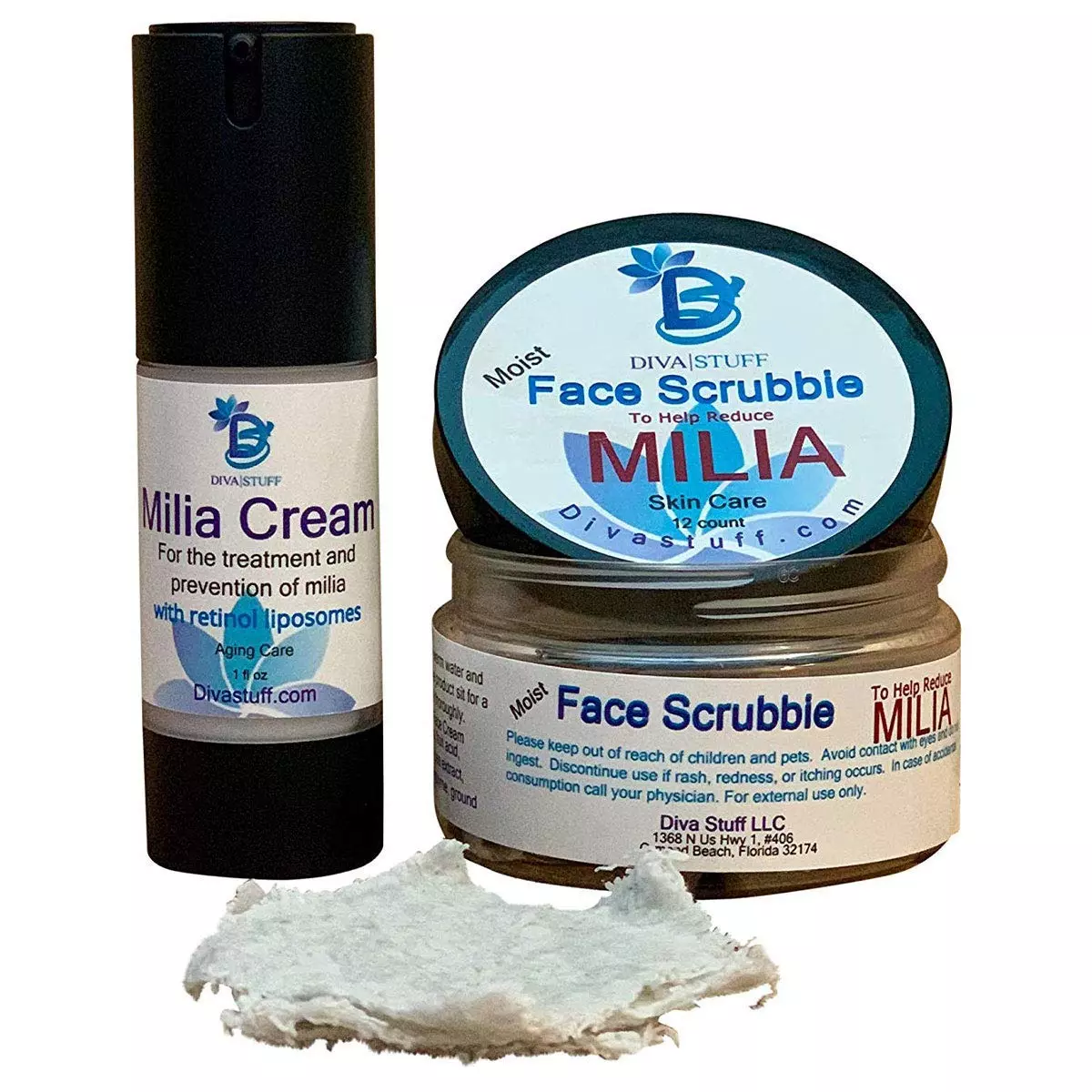 Diva Stuff Face ScrubbleMilia Treatment Set