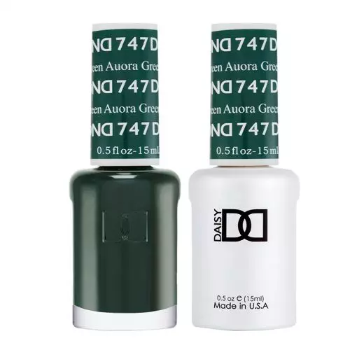 DND Daisy Duo Nail Polish Set - Aurora Green