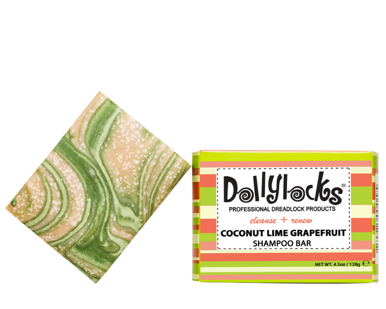 Dollylocks Coconut-Lime-Grapefruit Dreadlock Shampoo Bar
