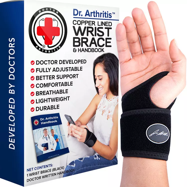 Dr. Arthritis Copper Wrist Brace